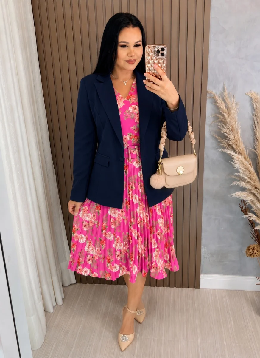 Vestido + blazer
